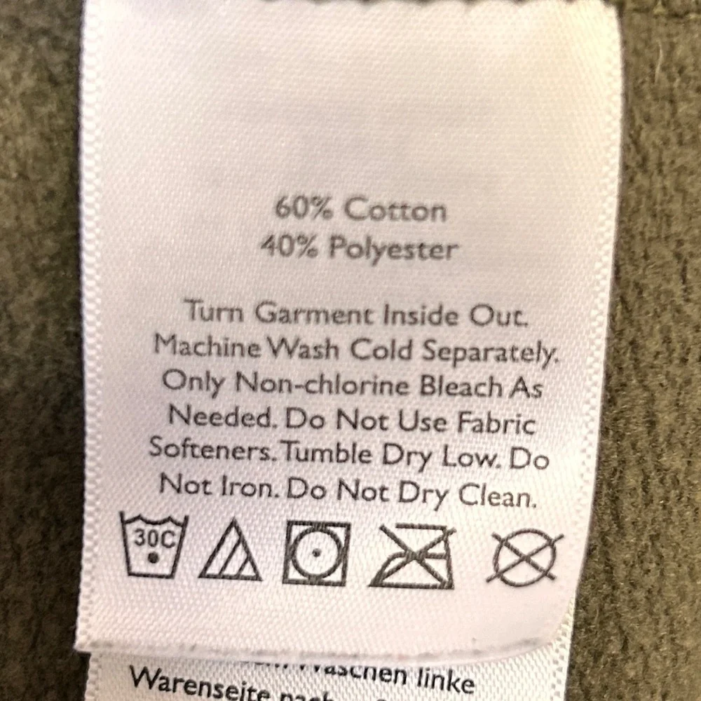 Eddie Bauer Men's XL Brown Camouflage Crewneck Sweatshirt Outdoor lounge Cozy - Picture 6 of 11